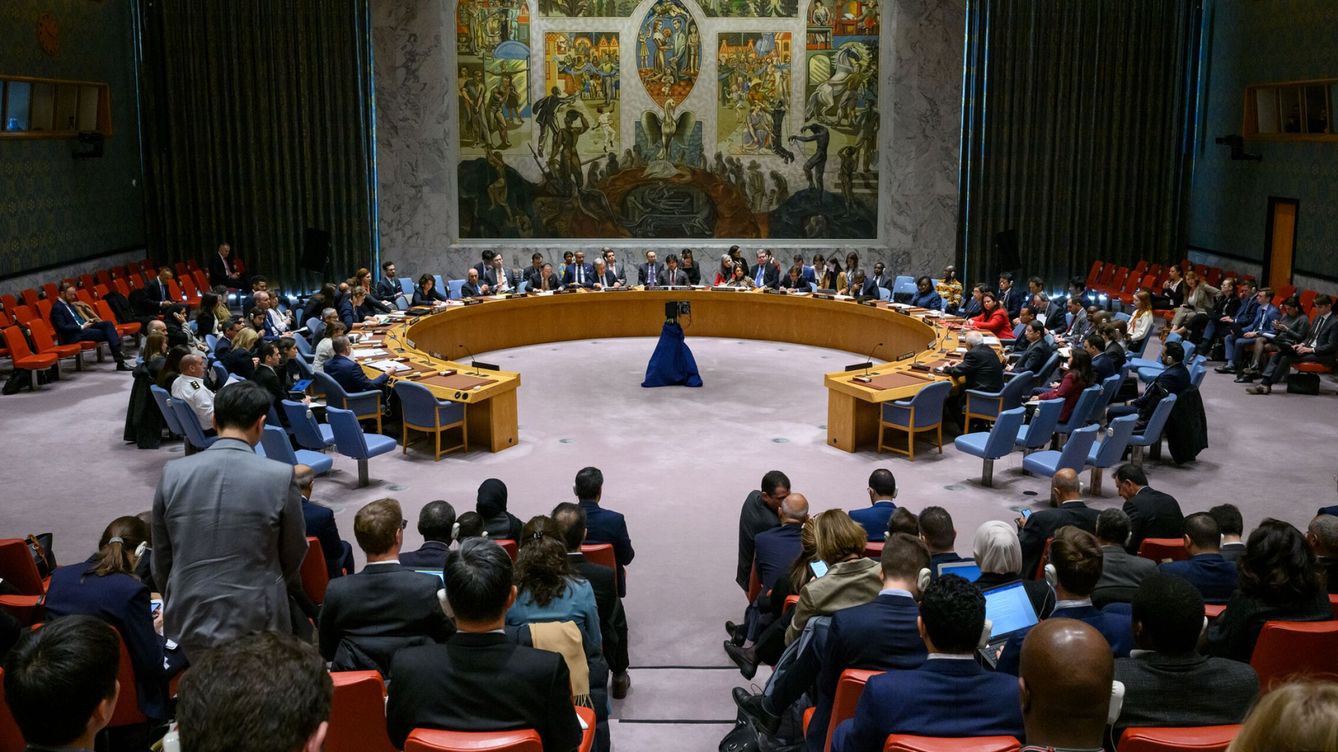 Foto: El pleno del Consejo de Seguridad de la ONU. (EFE/Loey Felipe)