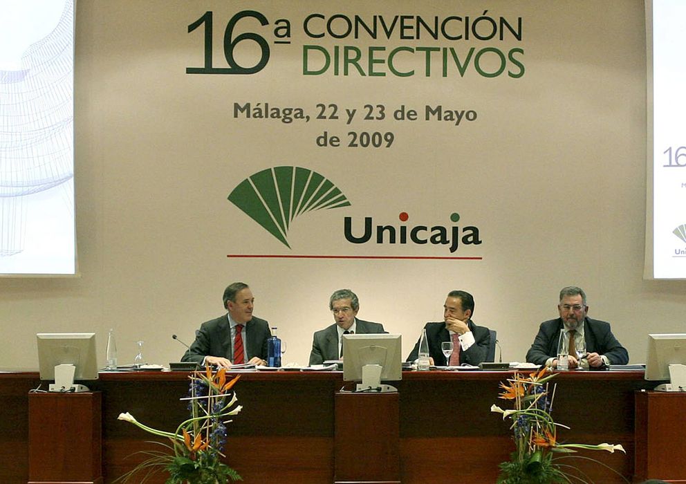 Foto: Manuel Atencia, Braulio Medel, Miguel Ángel Cabello y Ramón Sedeño, en una foto de archivo. (Efe)