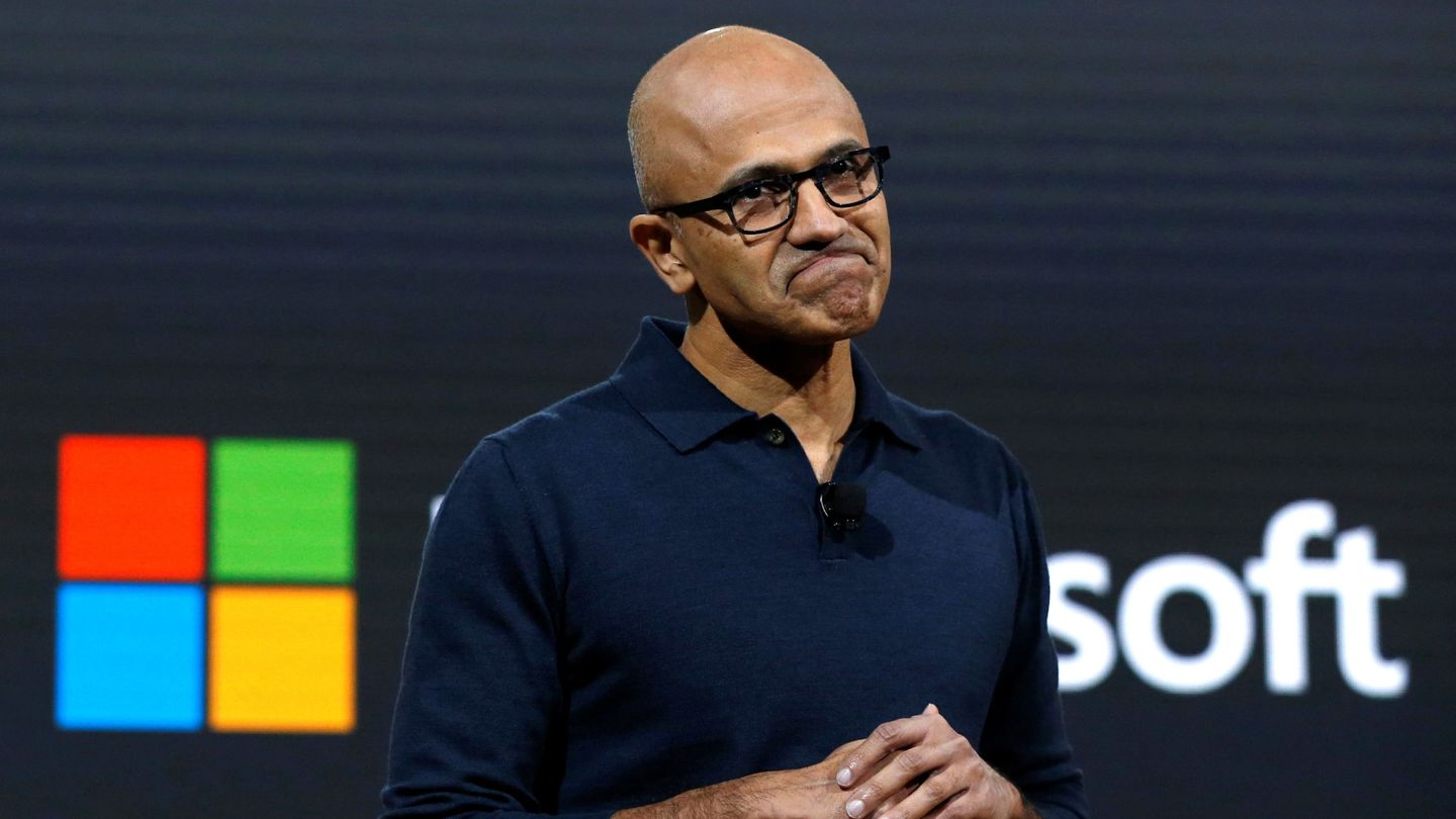 El consejero delegado de Microsoft, Satya Nadella. (Reuters)
