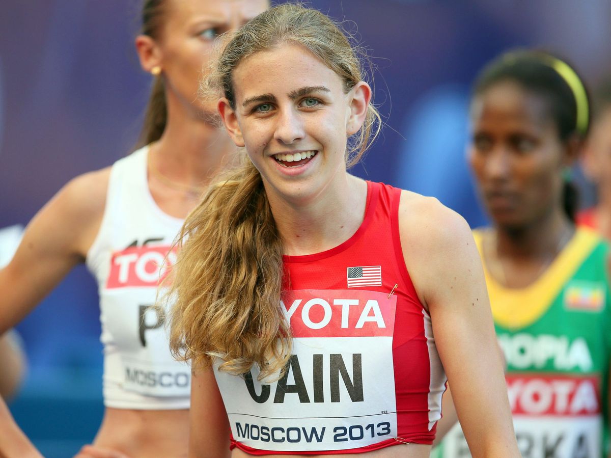 Foto: Mary Cain en el Campeonato Mundial de la IAAF Moscú 2013. (EFE)