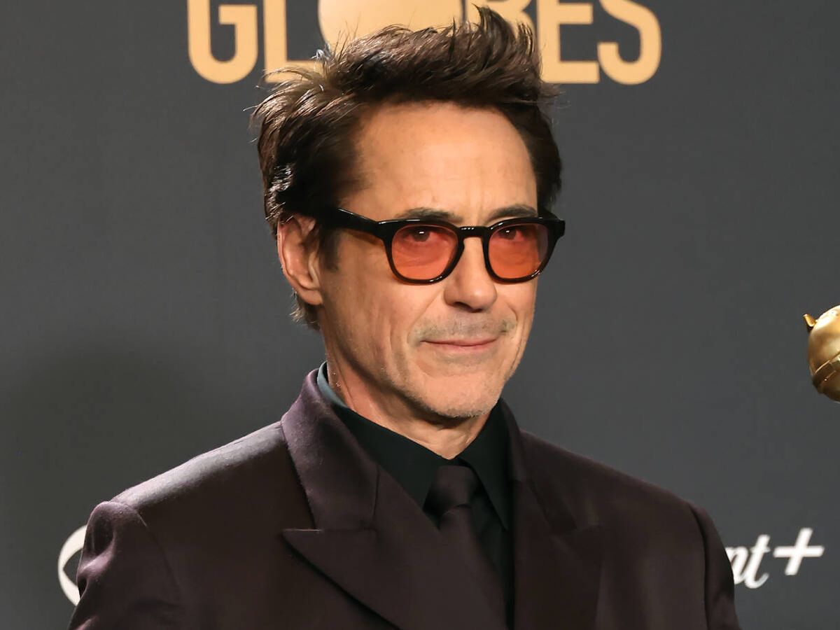 Foto: Robert Downey Jr. en los Globos de Oro. (Getty/Amy Sussman)