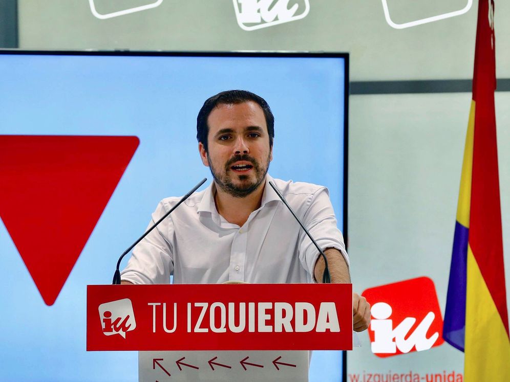 Foto: El coordinador federal de Izquierda Unida, Alberto Garzón. (Efe)