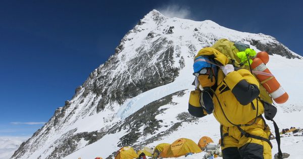 Foto: El campamento número 4 del Everest. (Reuters)