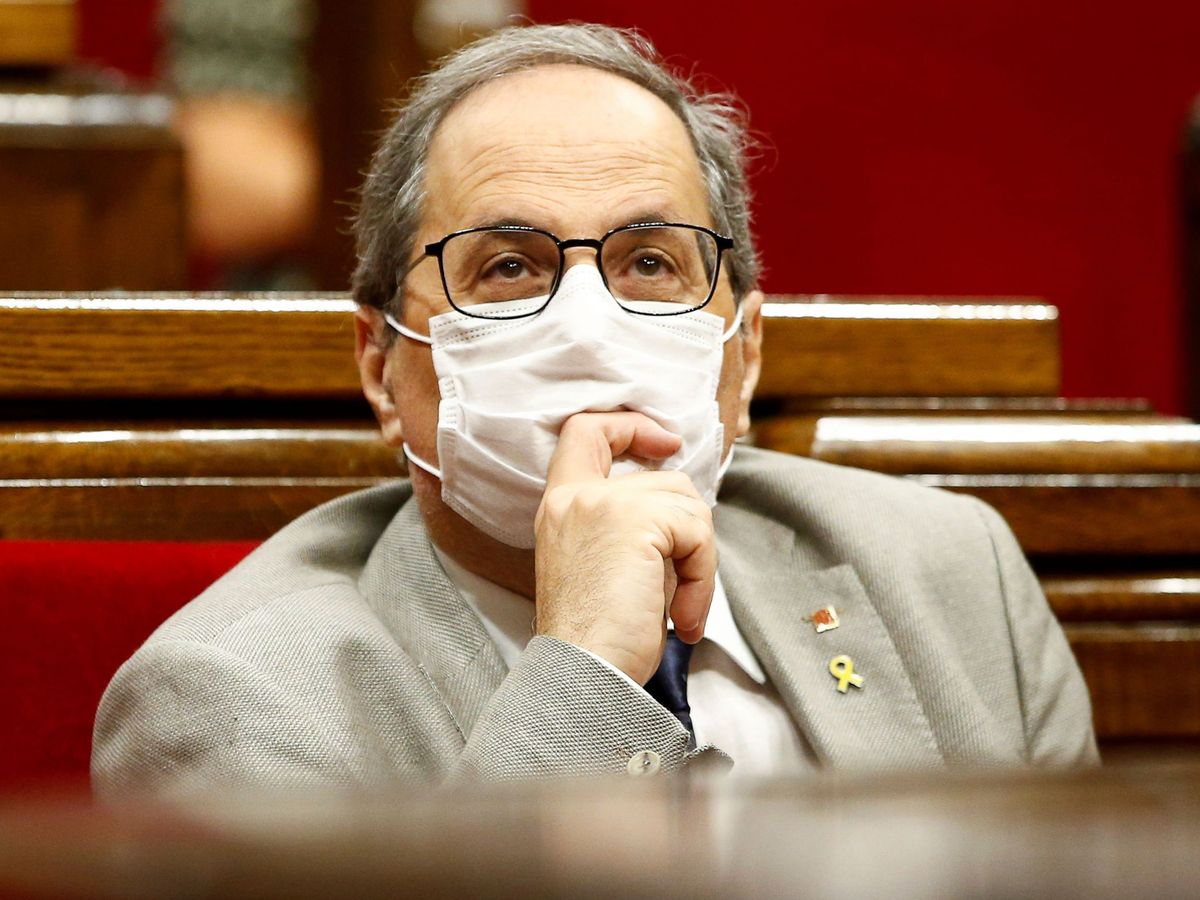 Foto: El expresidente de la Generalitat Quim Torra. (EFE)