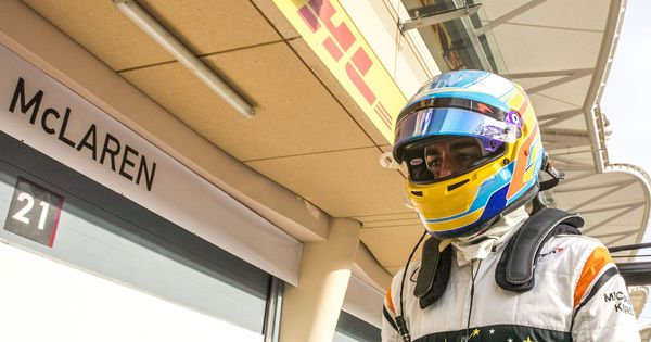 Foto: Fernando Alonso en el circuito de Sakhir. (EFE)