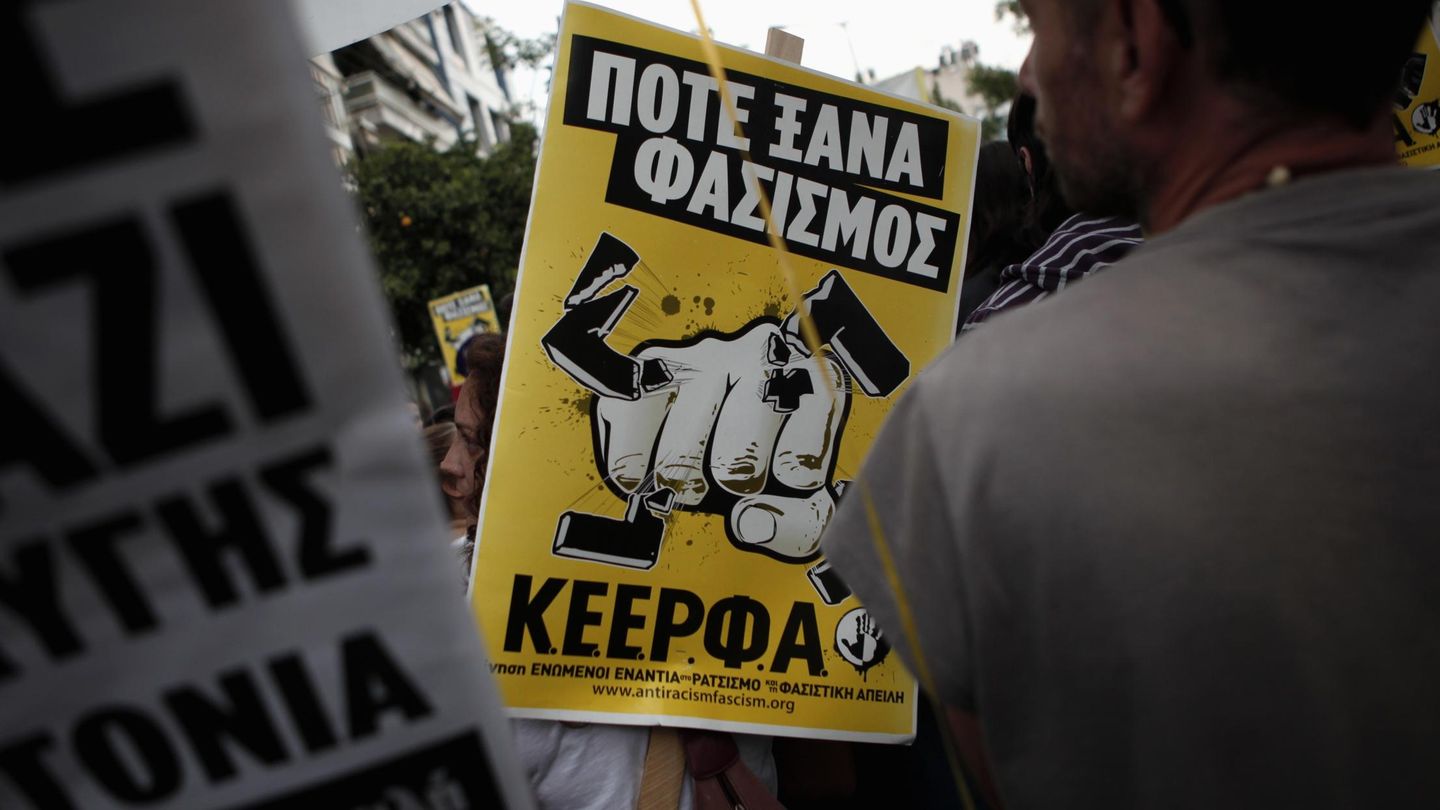 Manifestación en el primer aniversario del asesinato de Pavlos Fyssas (Reuters)