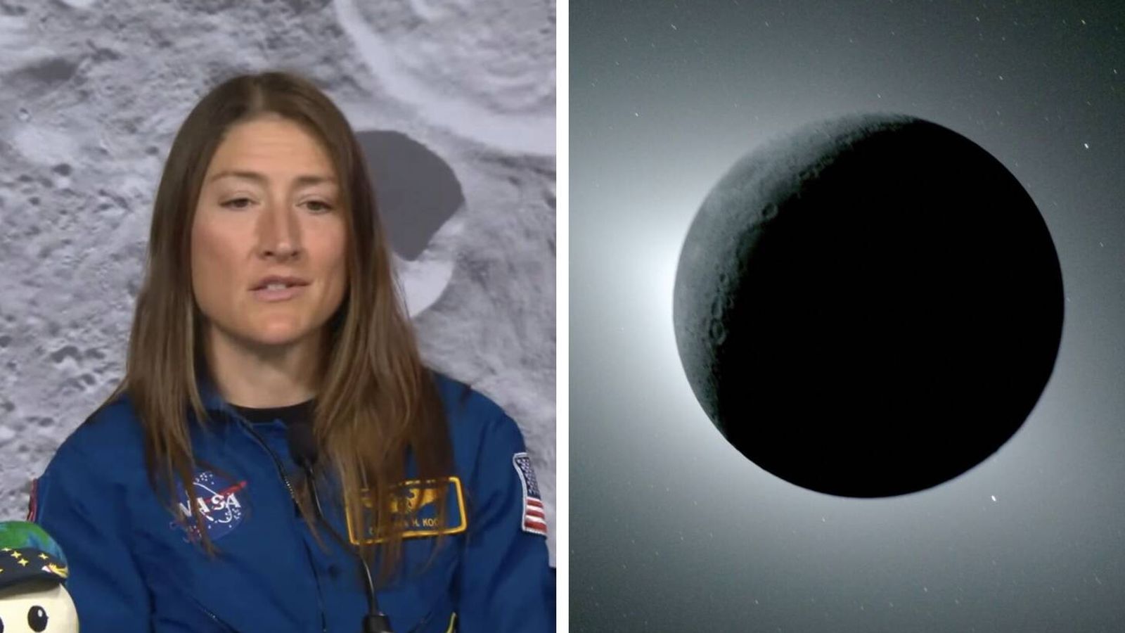 Christina Koch, astronauta de Artemis II, sobre lo que pasó en la cara oculta de la Luna: "Lo más siniestro que he amado en mi vida"