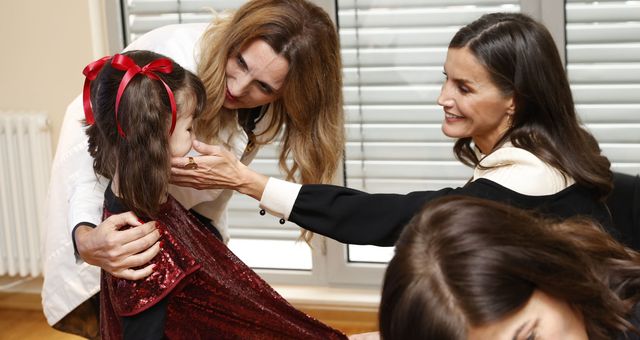 La reina Letizia, este jueves durante su visita oficial a Zagreb. (EFE)