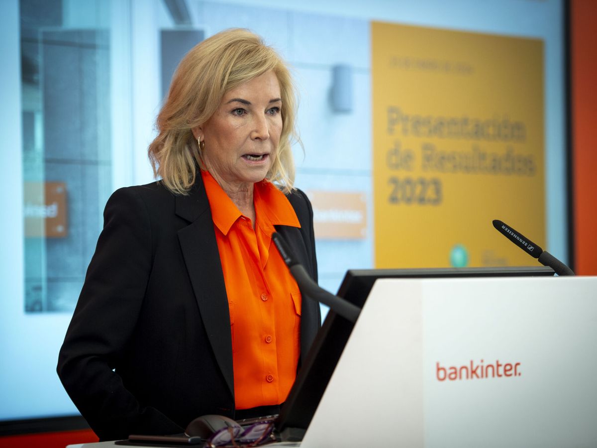 Foto: María Dolores Dancausa, CEO de Bankinter. (Europa Press/Juan Barbosa)