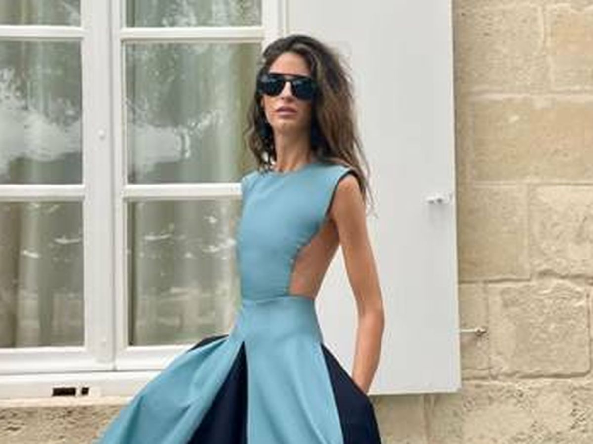 Inés Domecq, invitada revelación del fin de semana: lookazo y diseñadora de  un vestido de novia