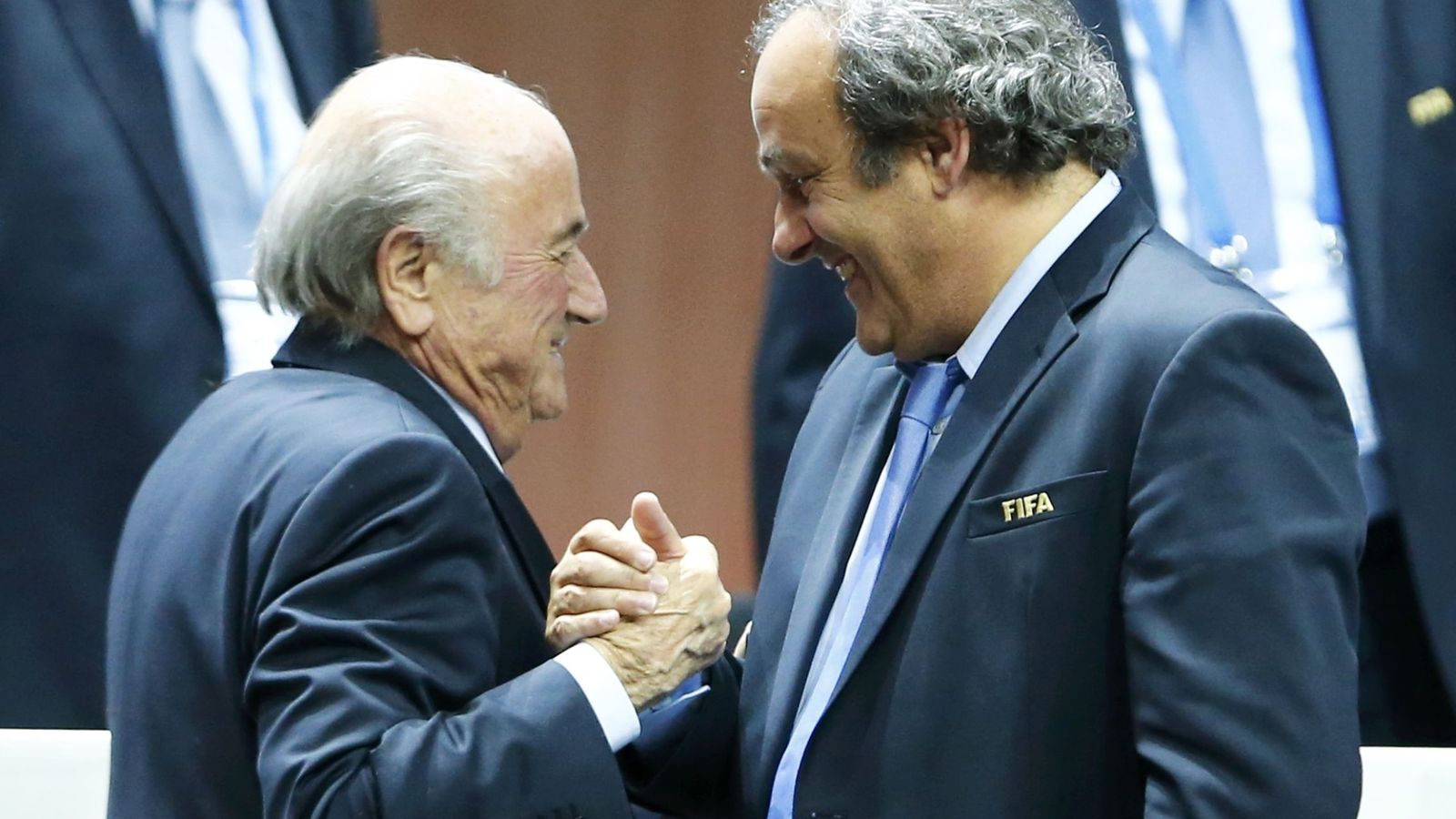 Foto: Blatter y Platini (Reuters)