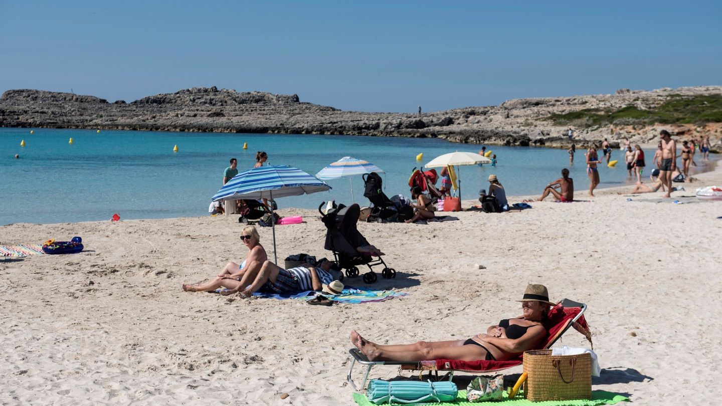 La playa Binibequer, en Menorca | EFE