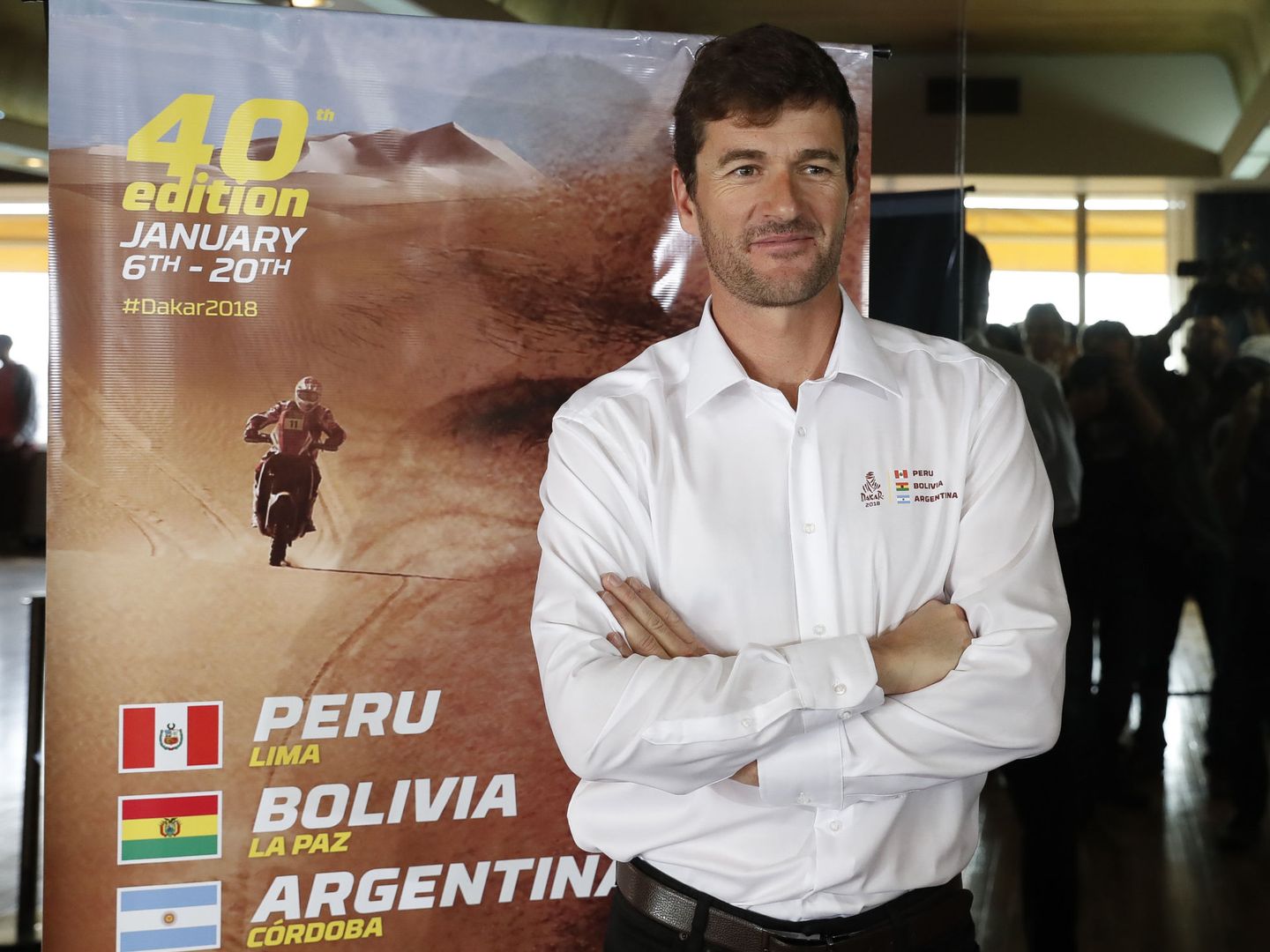 Marc Coma, cinco veces ganador del Dakar en motos y exdirector de la carrera, suena como copiloto de Fernando Alonso. (EFE)