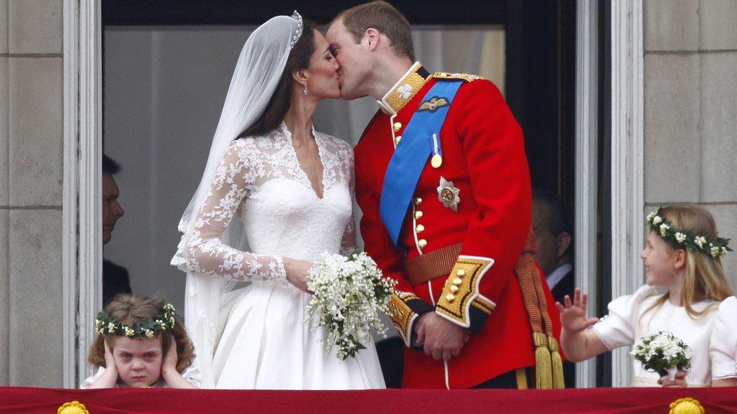 Los duques de Cambridge, el día de su boda. (Reuters)