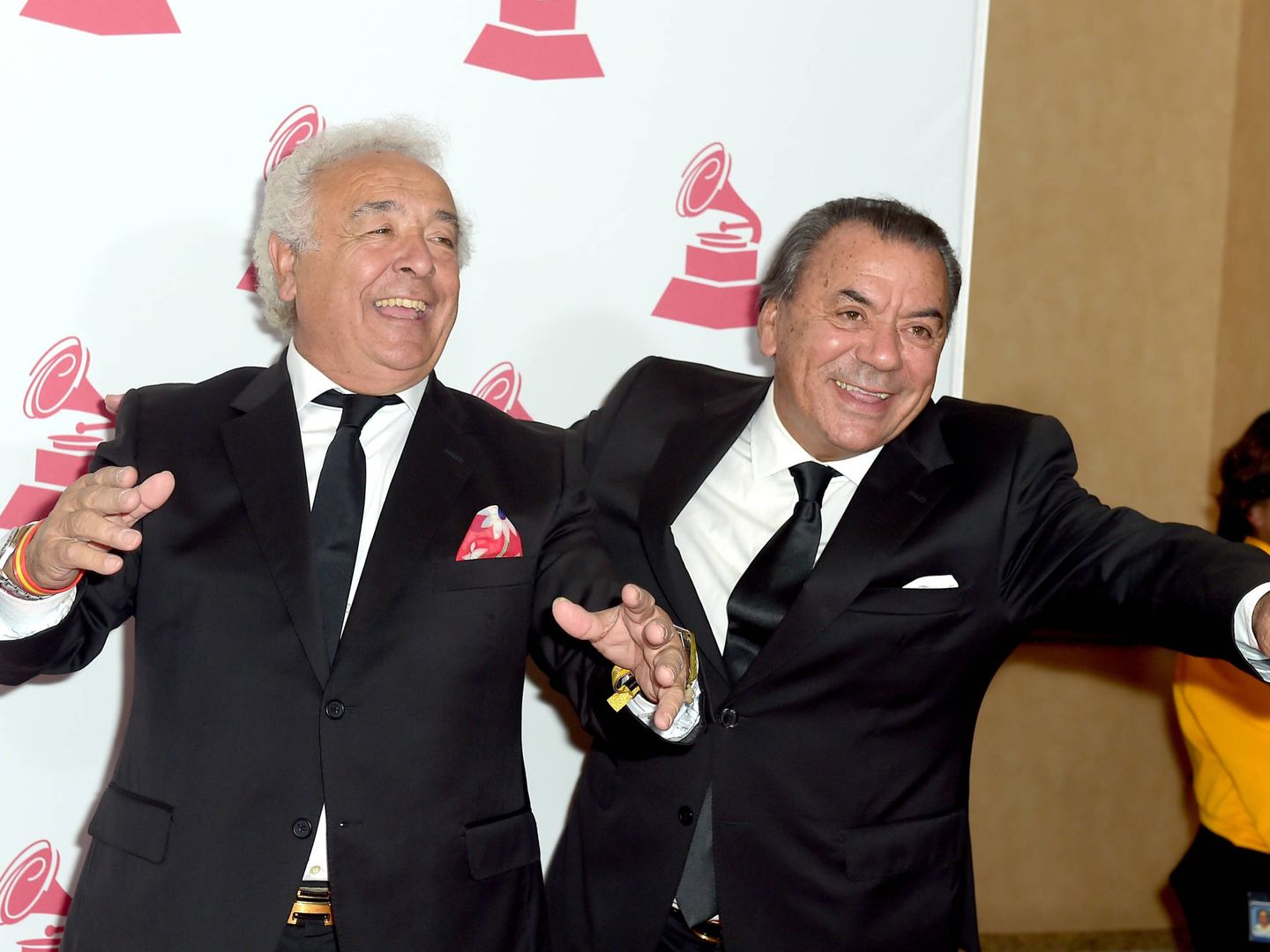 Antonio Romero y Rafael Ruiz, en una gala en Las Vegas. (Getty)
