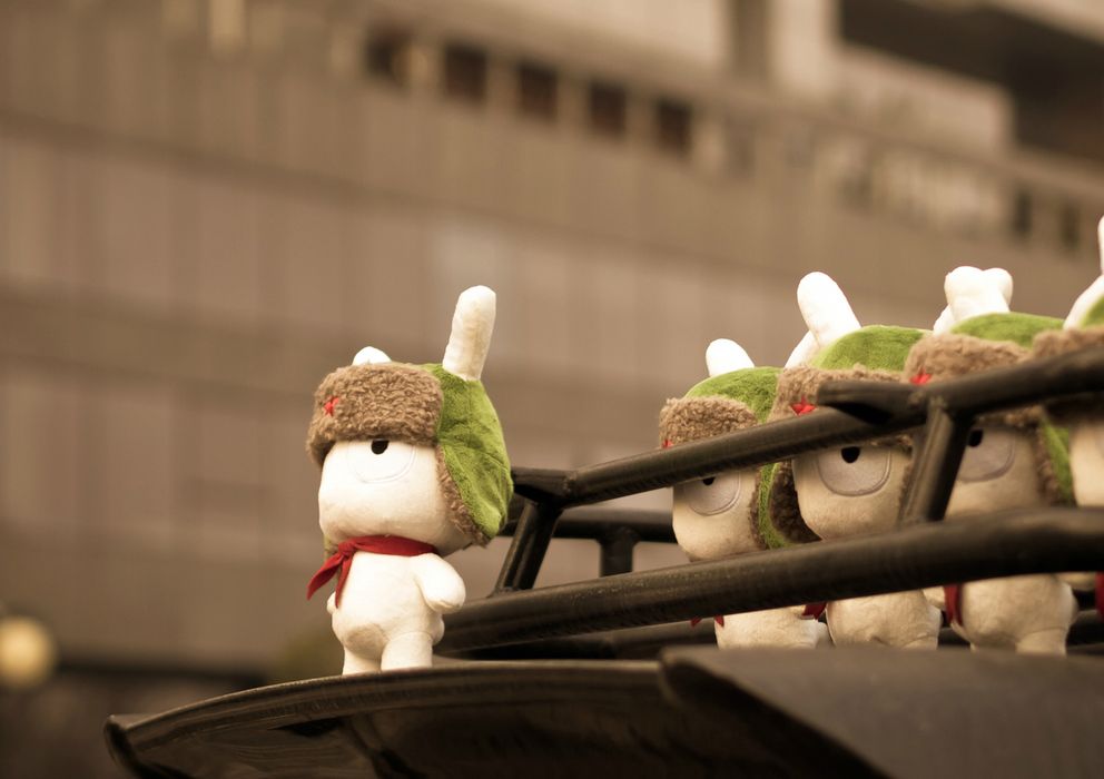 Foto: Mi Bunny, la mascota de Xiaomi hecha peluche