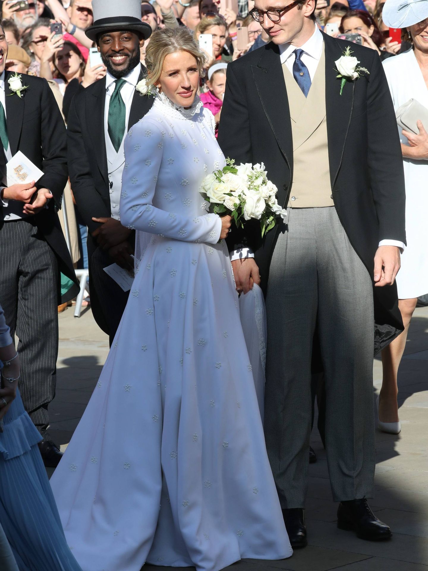 Ellie Goulding y Caspar Jopling, recién casados. (Cordon Press)