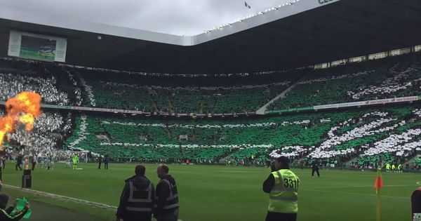 Foto: Tifo del Celtic de Glasgow