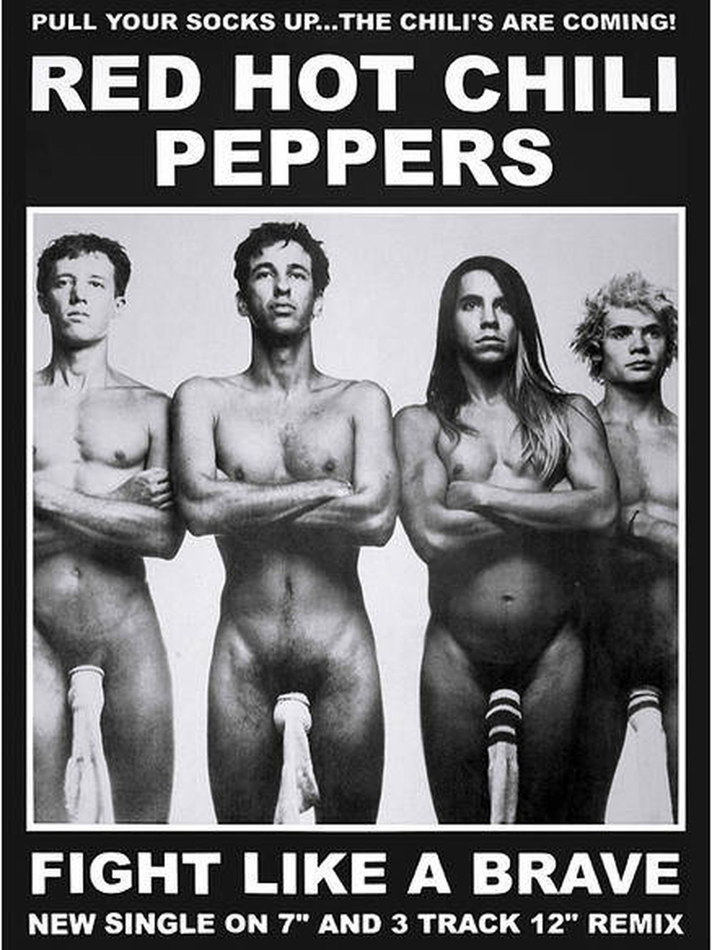 Cartel de los Red Hot Chili Peppers