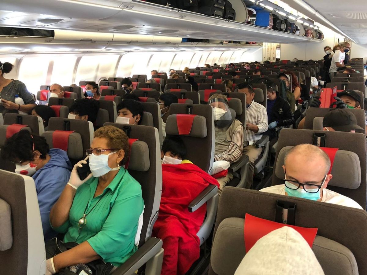 Foto: Foto del vuelo de Iberia. (EFE)