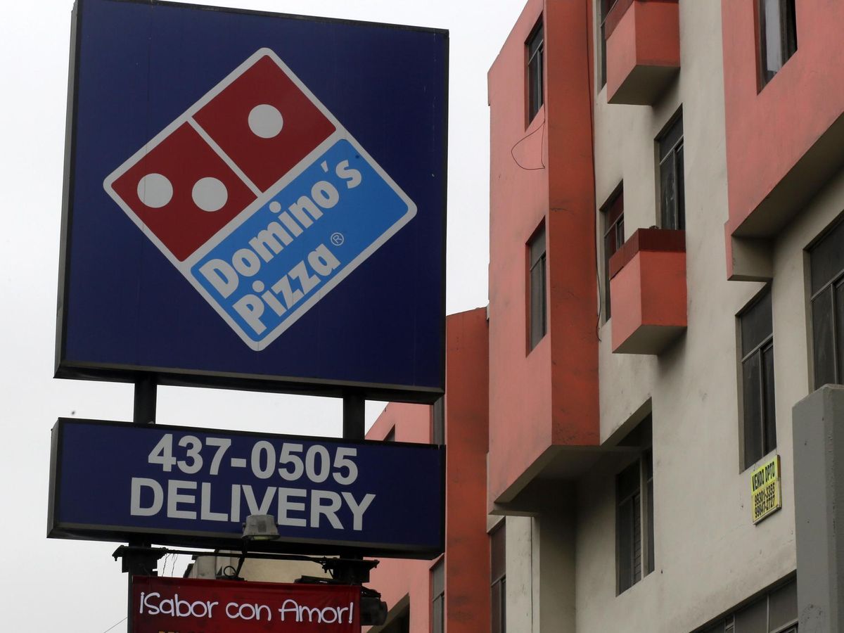 Foto: Logo de Domino's Pizza. (Reuters/Mariana Bazo)