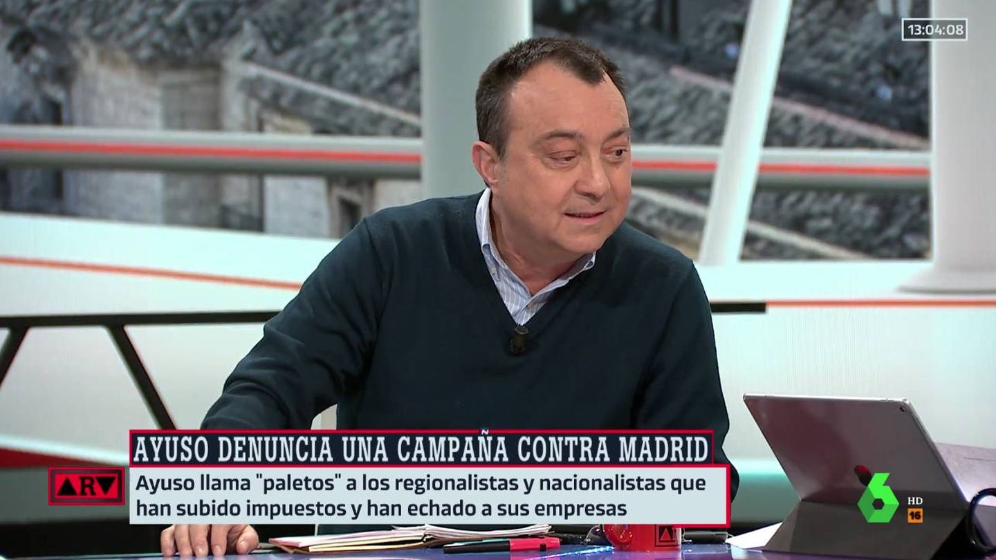 Manuel Cobo, en 'Al rojo vivo'. (Atresmedia)