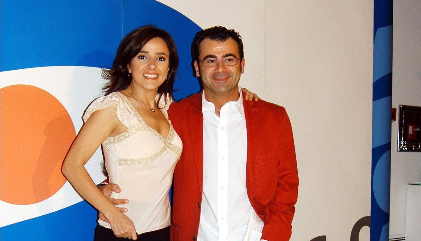 Carmen Alcayde y Jorge Javier Vázquez en la época de 'Aquí hay tomate'