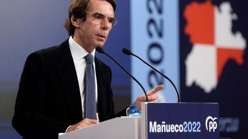 Aznar entra en campaña con un dardo a Casado: el tema no es que vaya no sé quién a Moncloa