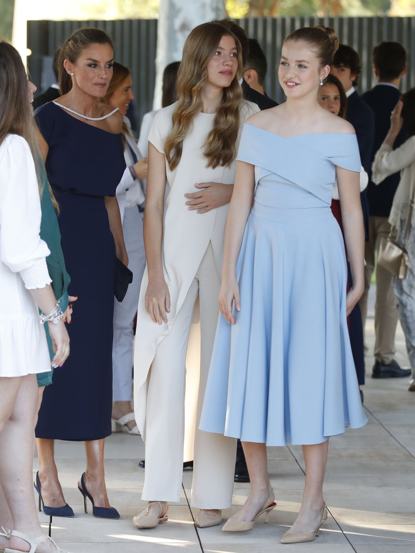 Letizia, Sofía y Leonor en la pasada entrega de los Premios Princesa de Girona.