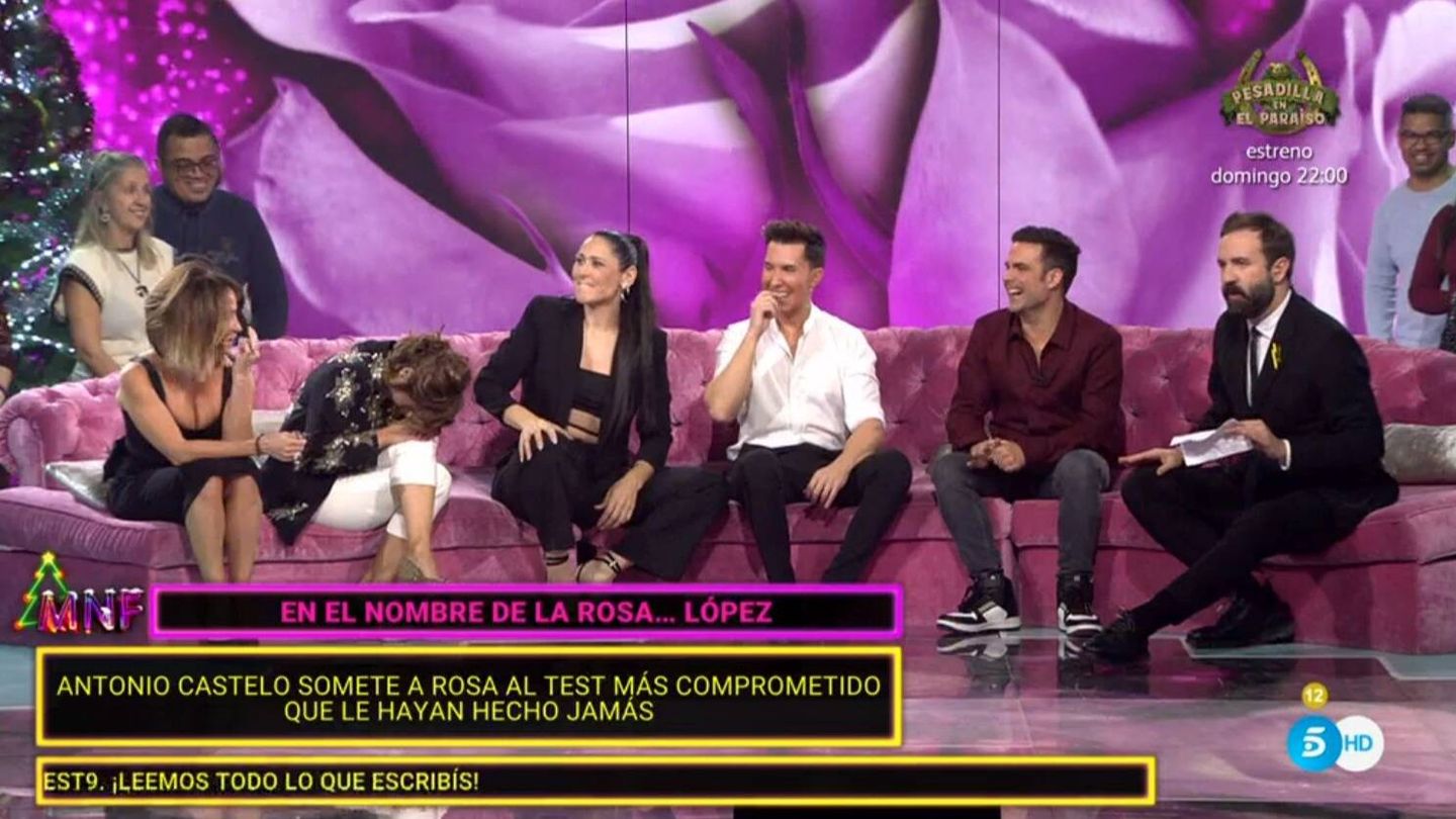 Rosa López en el 'Mediafest Night Fever'. (Mediaset España)