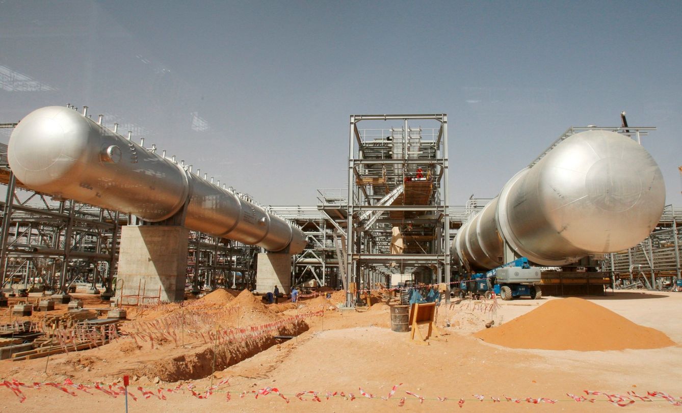 Planta de petróleo en Riad. (Reuters)