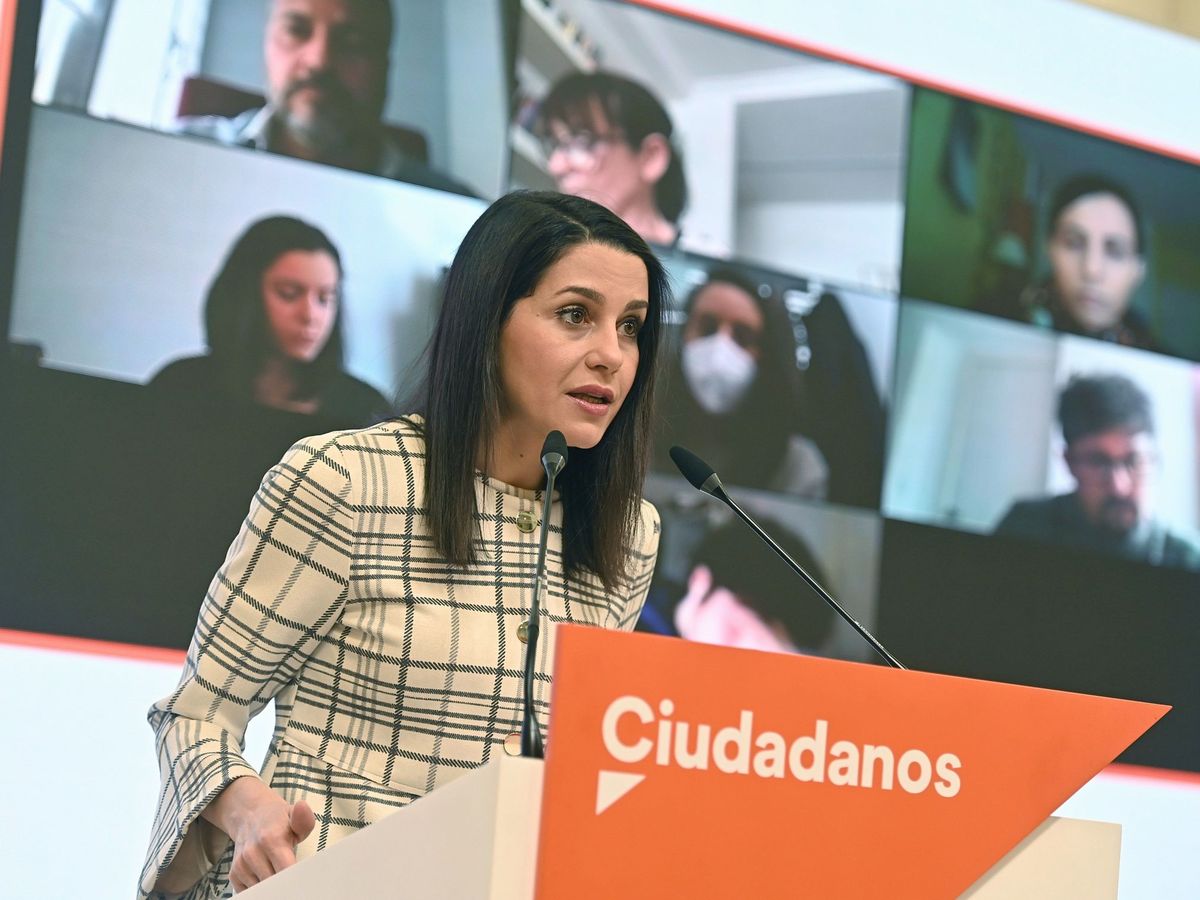 Foto: La lideresa de Ciudadanos, Inés Arrimadas. (EFE)