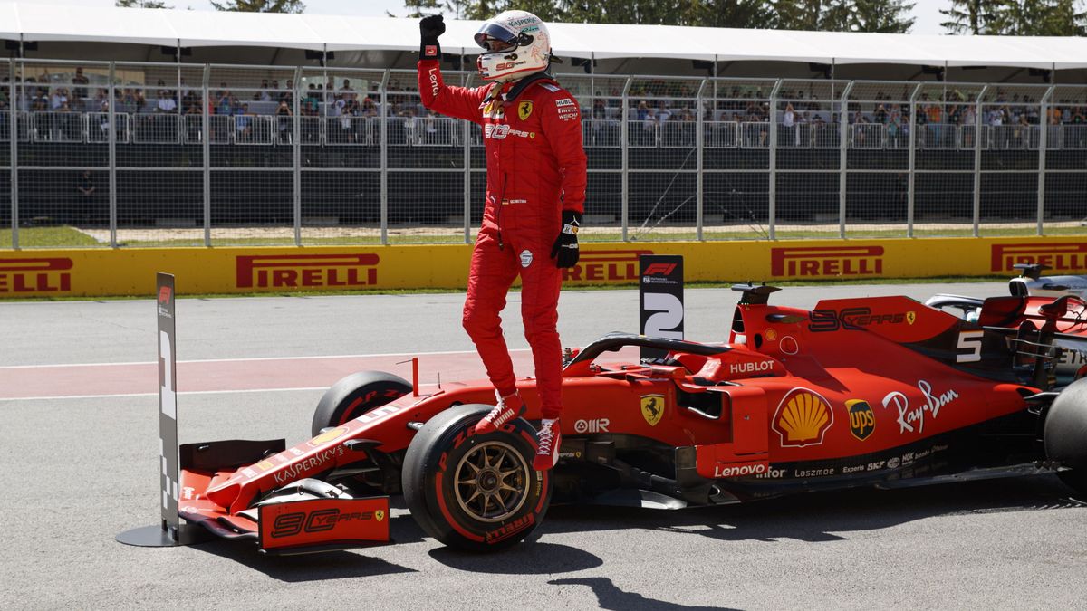 Fórmula 1: Vettel logra la pole en Canadá y sanción para un Carlos Sainz que falló (12º)