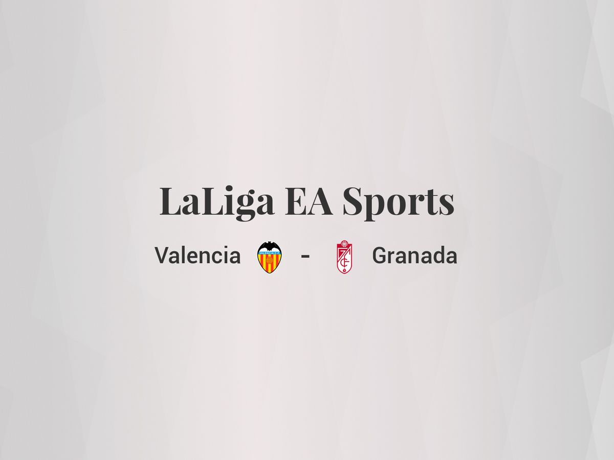 Foto: Resultados Valencia - Granada de LaLiga EA Sports (C.C./Diseño EC)