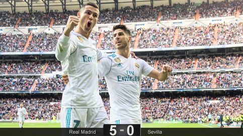 El Real Madrid se quita los males con un manotazo al depauperado Sevilla