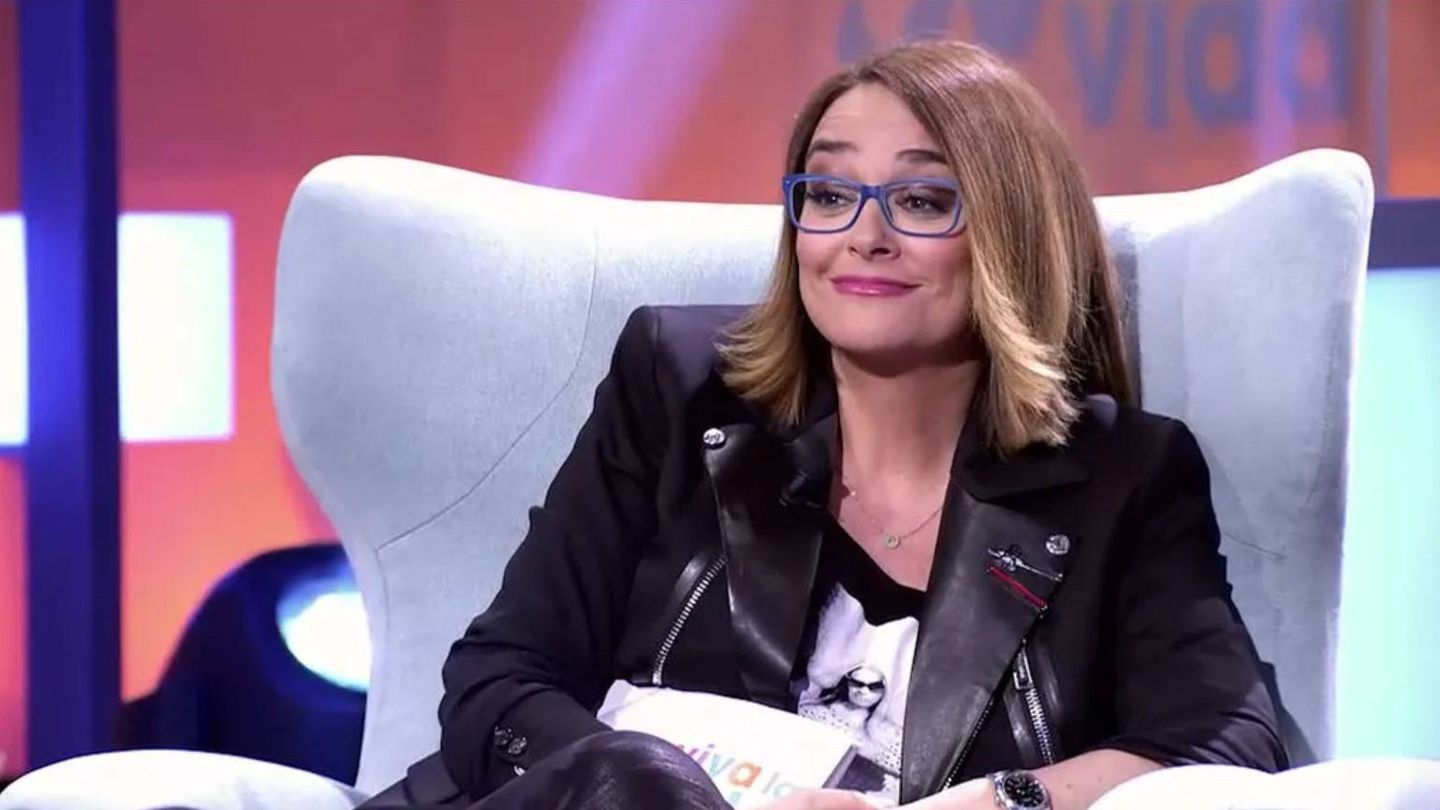 Toñi Moreno, en 'Viva la vida'. (Mediaset)
