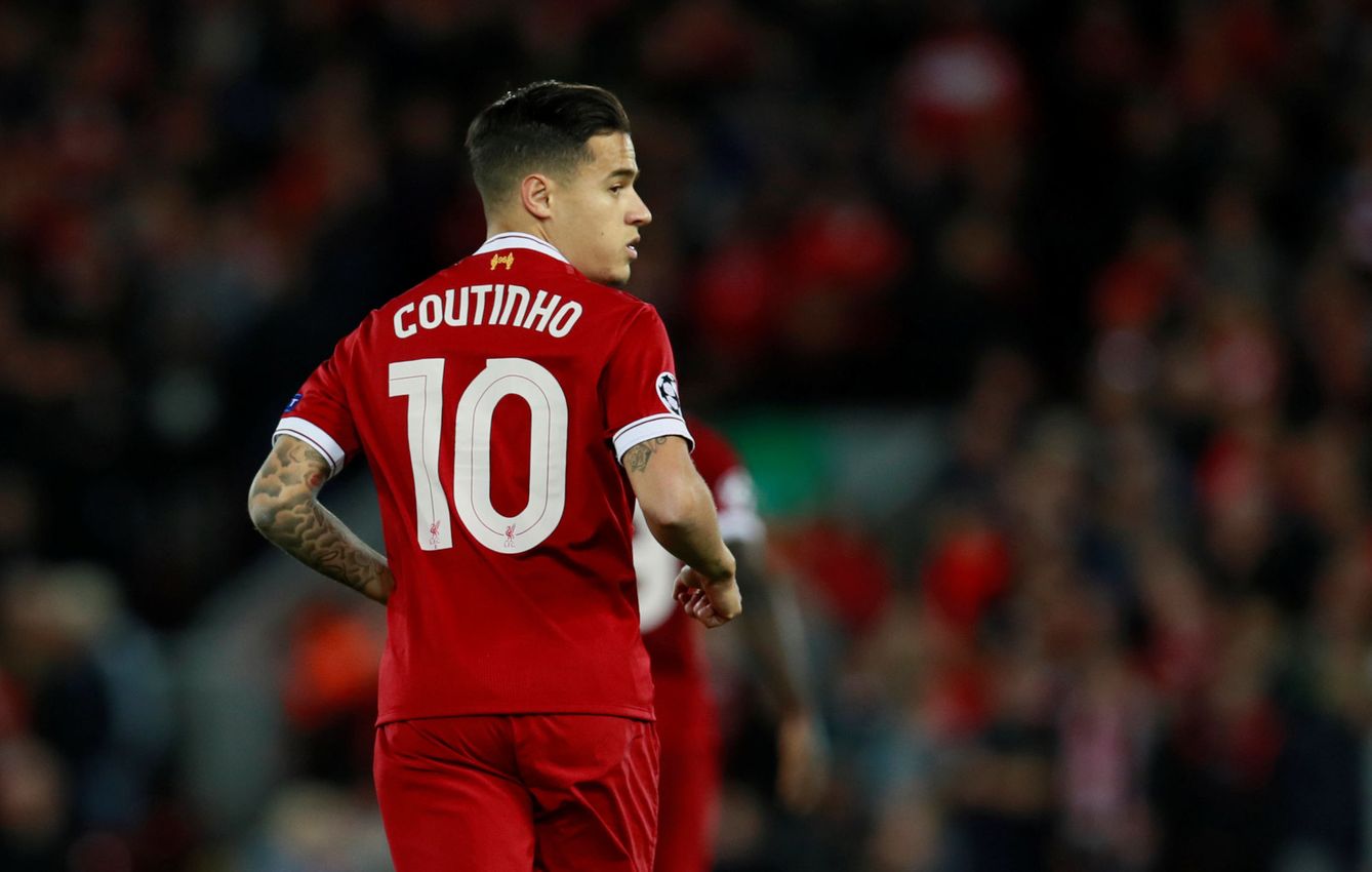 Coutinho volvió a jugar en Anfield. (Reuters)