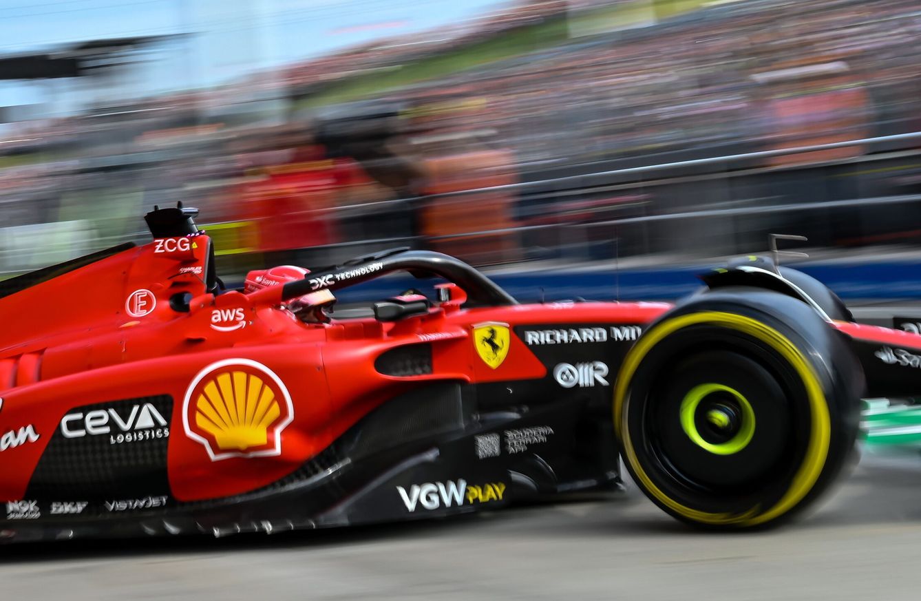 Ferrari modificó sus pontones desde el GP de España. (EFE/Alejandro Rubio)
