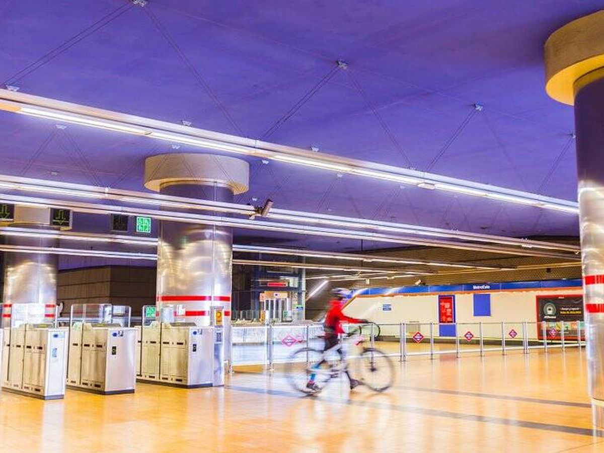 Foto: Este lunes puedes viajar gratis con tu bici en el Metro. (Metro de Madrid)