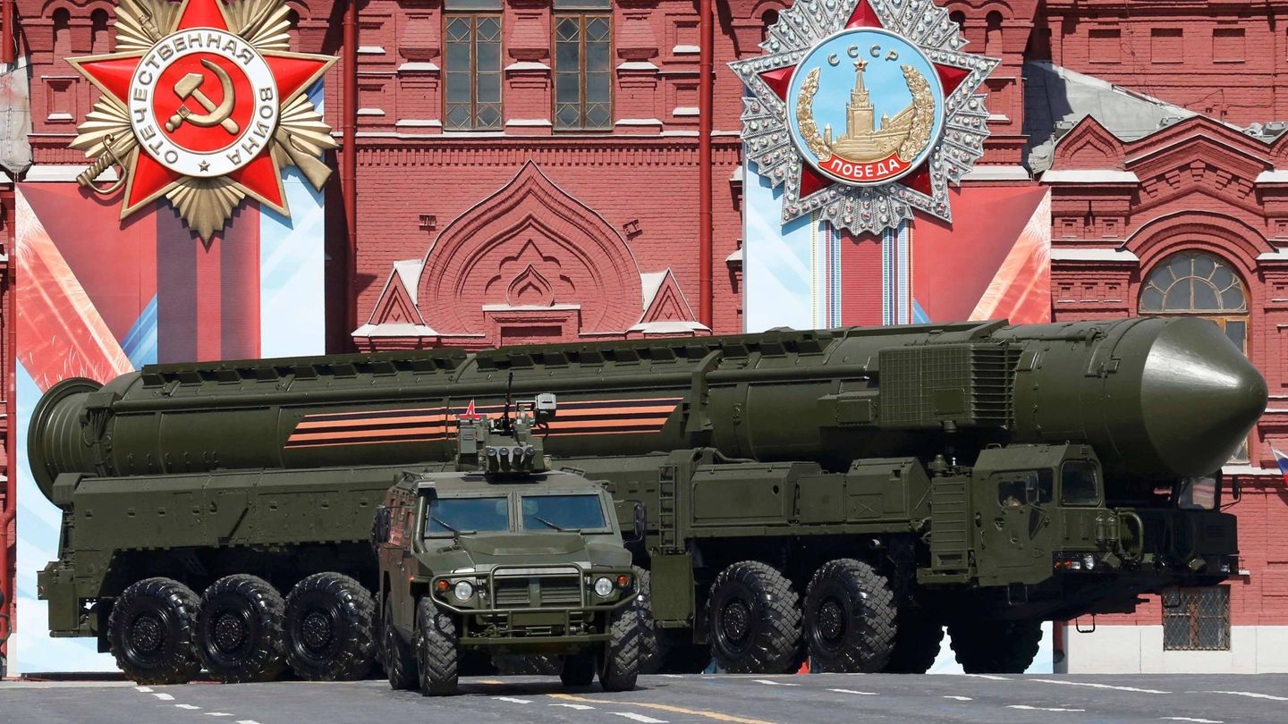 El misil balístico intercontinental ruso Yars RS-24. (Foto: Reuters)