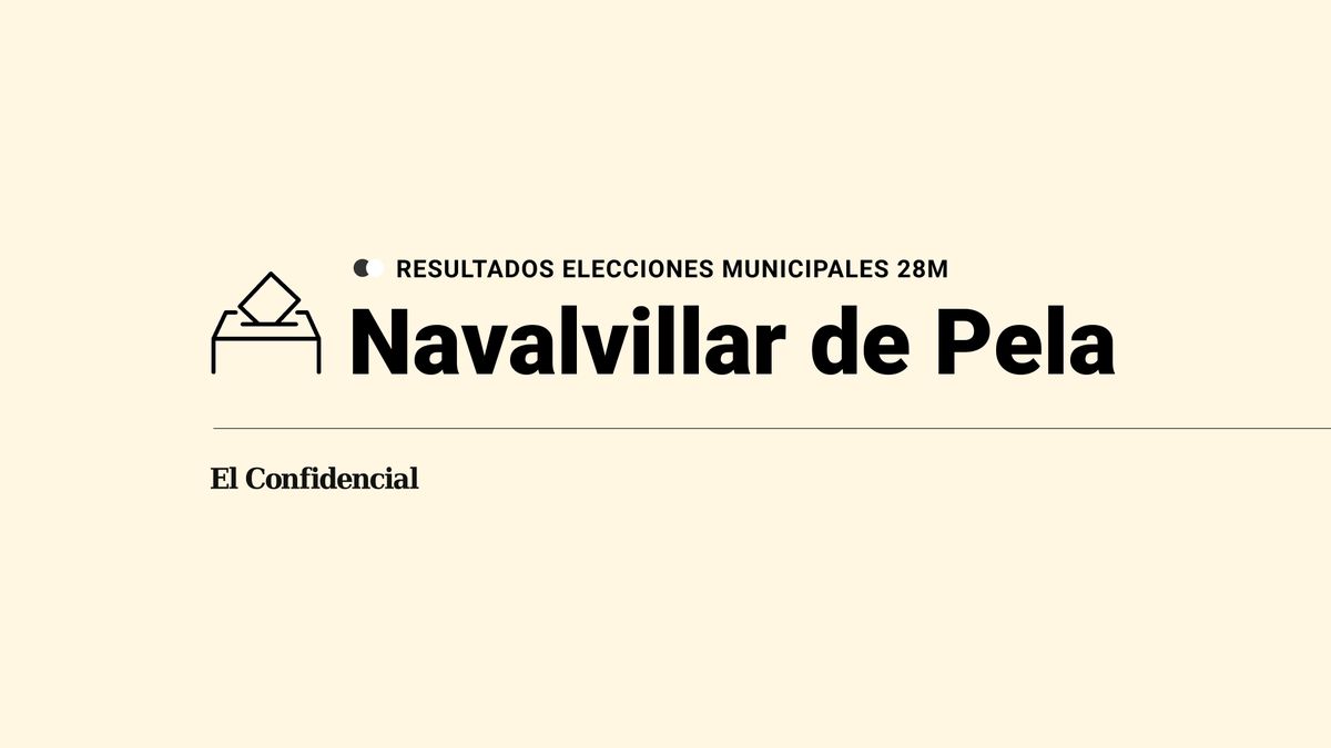 Resultados y ganador en Navalvillar de Pela durante las elecciones del 28-M, escrutinio en directo
