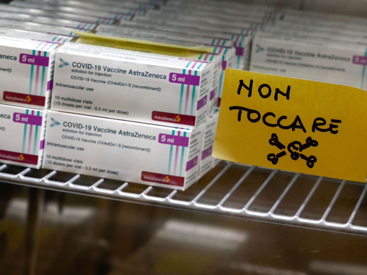 Foto: Vacunas en Italia. (Reuters)