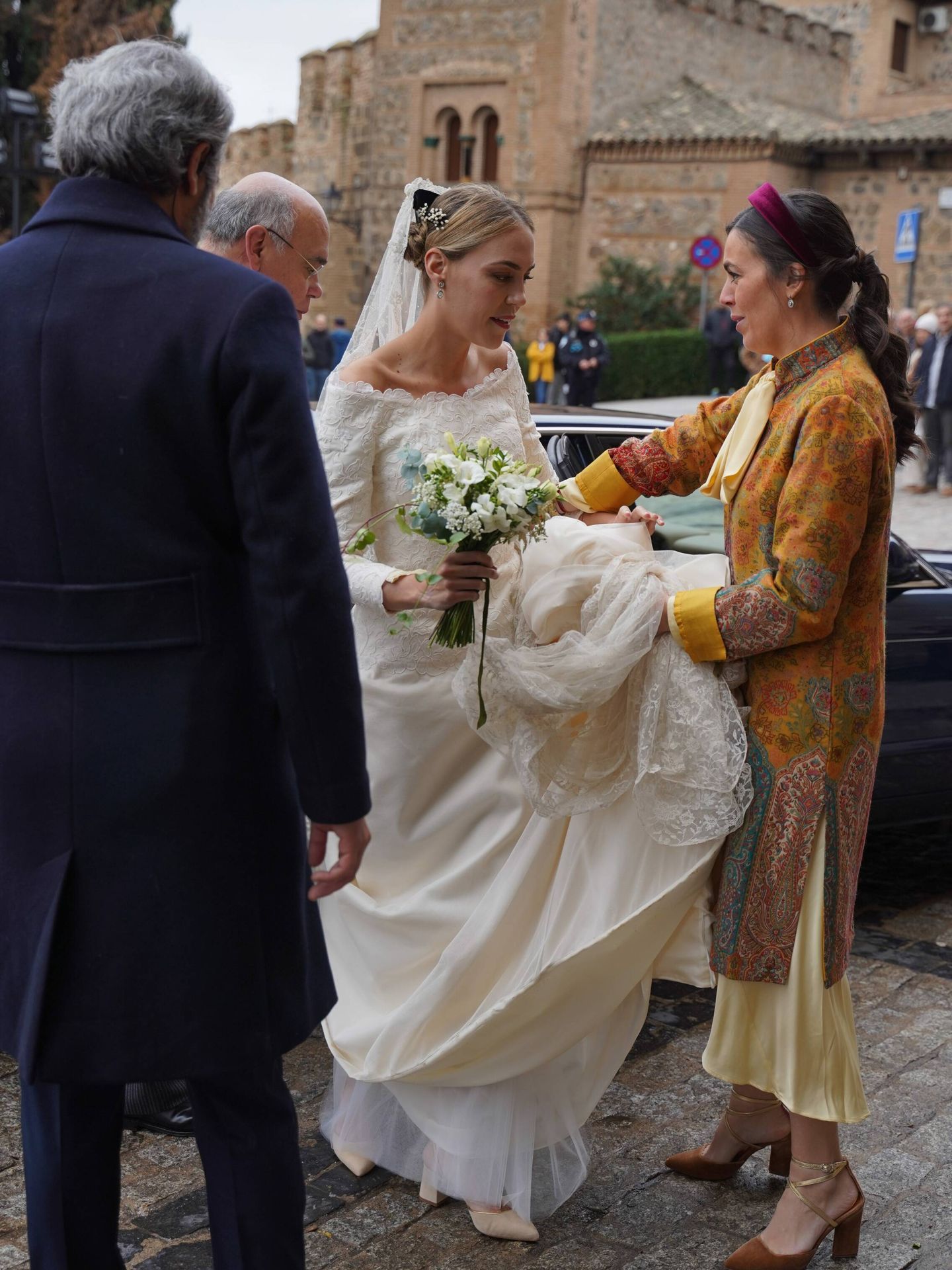 El vestido de novia de Eugenia. (Cordon Press)