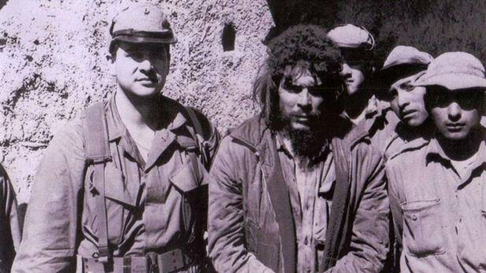 La foto de Félix Rodríguez con el Che. (Foto: Félix Rodríguez)