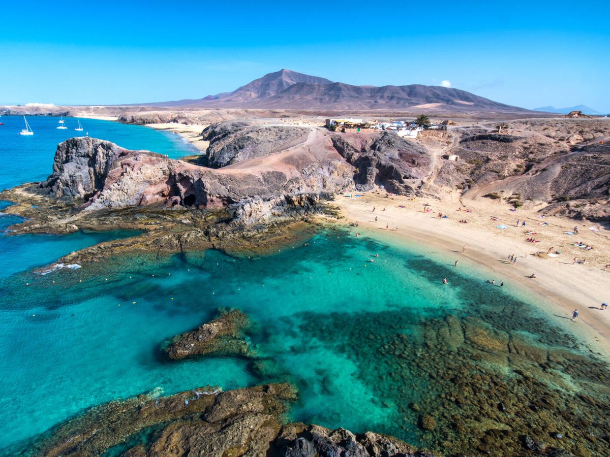 Foto: La playa de Papagayo. (Turismo de Lanzarote)