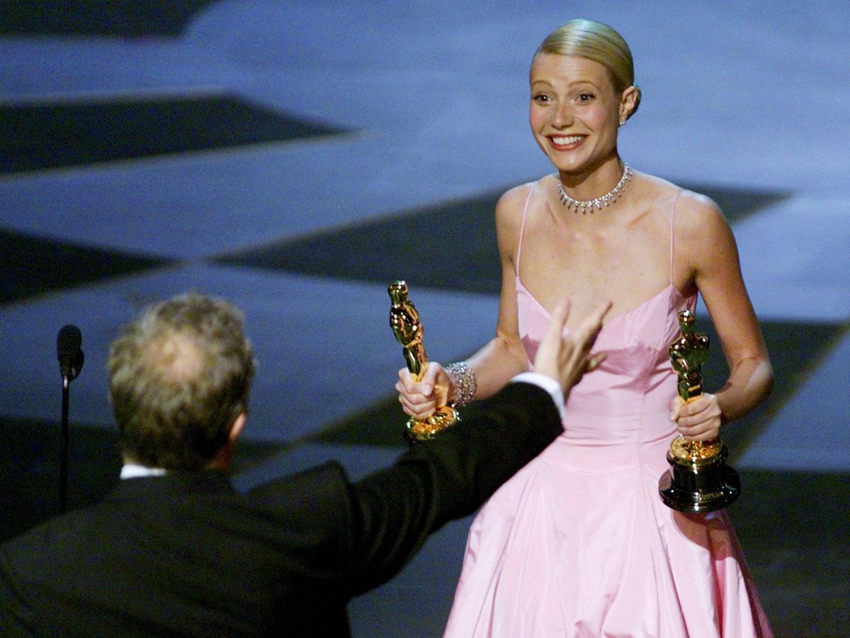 Foto:  Gwyneth Paltrow, en la gala de los Oscar de 1999. (Reuters)