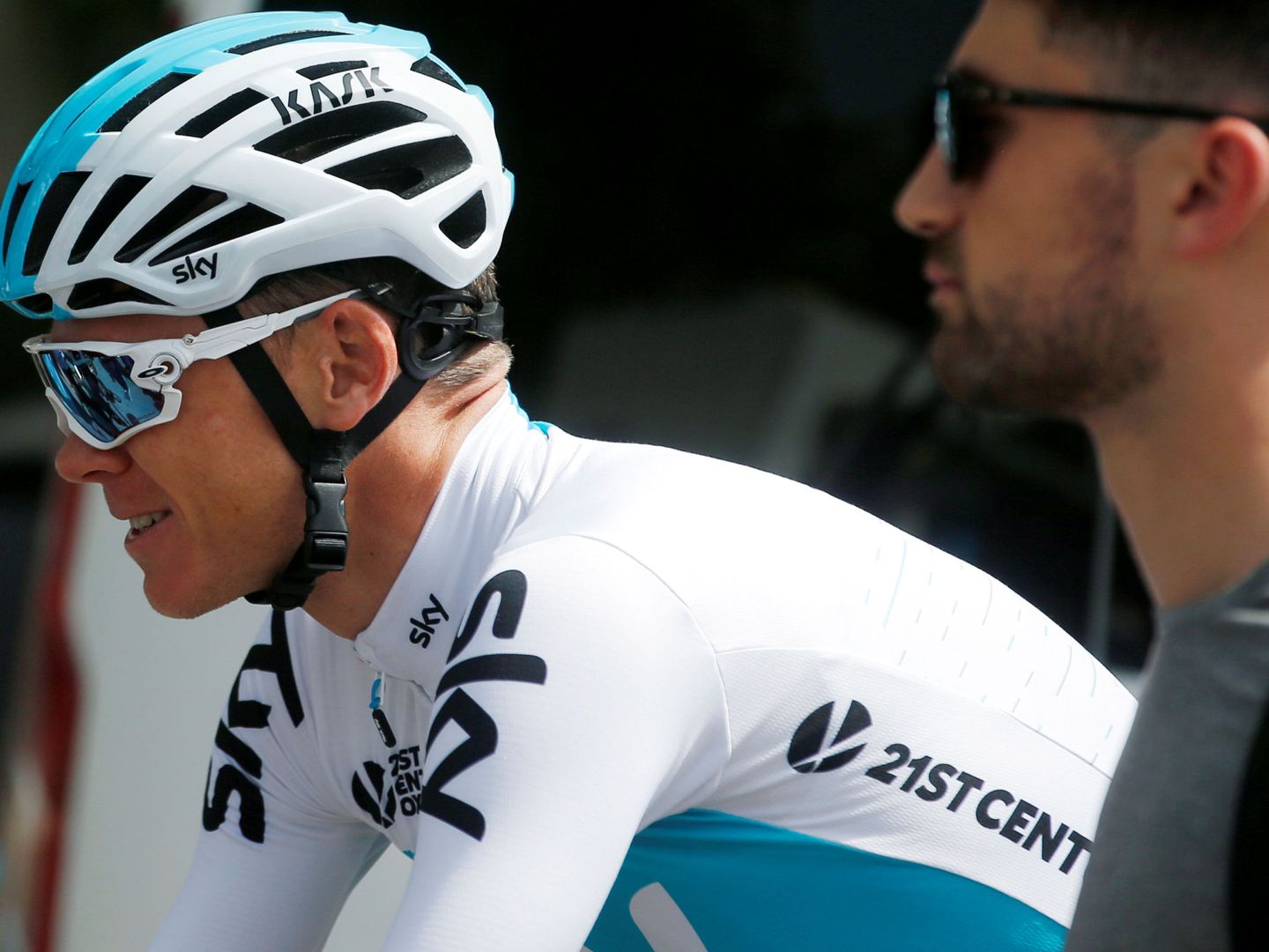 Chris Froome busca la triple corona si gana el Giro de Italia 2018. (Reuters)