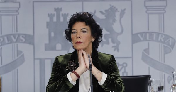 Foto: La ministra portavoz, Isabel Celaá. (EFE)