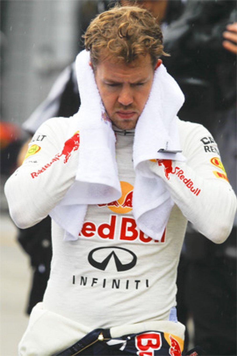 Foto: La reacción de Sebastian Vettel es la de "un niño en estado puro"