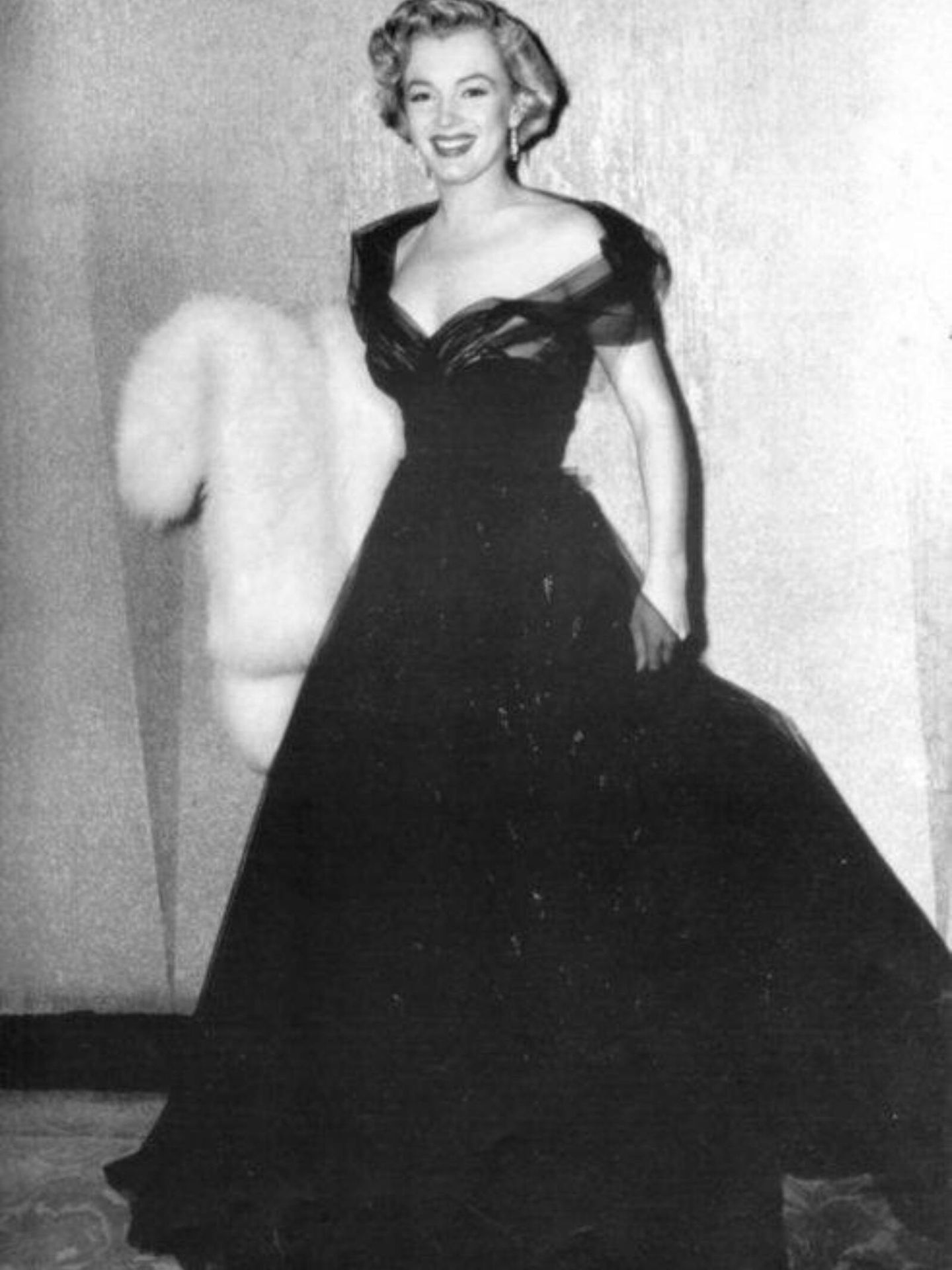 Marilyn Monroe, en los Premios Oscar de 1951. (Archivo de la Academia de Artes y Ciencias Cinematográficas de Estados Unidos)